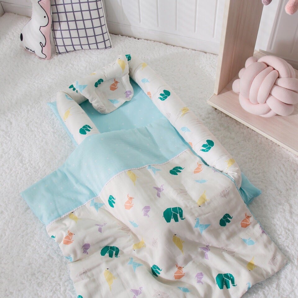 Portable Anti-Fright Bed for Newborns