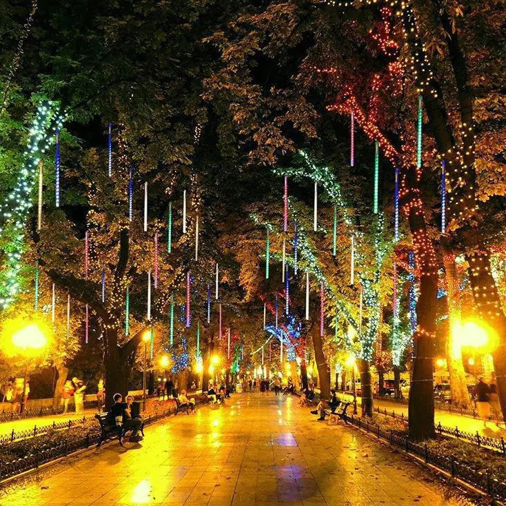Outdoor Waterproof LED Meteor Shower String Lights