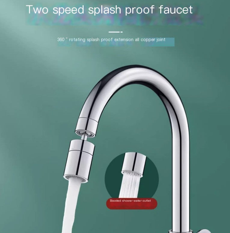 Copper Faucet Aerator with Splash-Proof Design