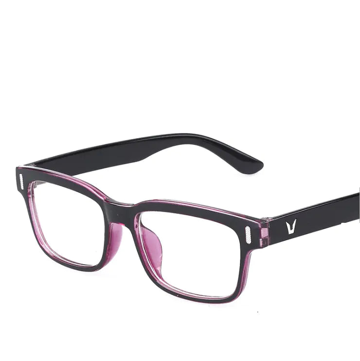 Retro Anti-Blue Light Glasses with Clear Lenses