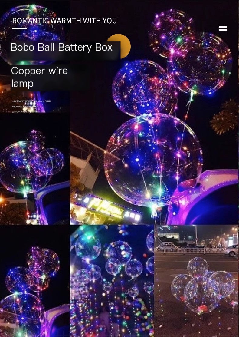 LED Copper Wire String Lights with Battery Box (Outdoor)