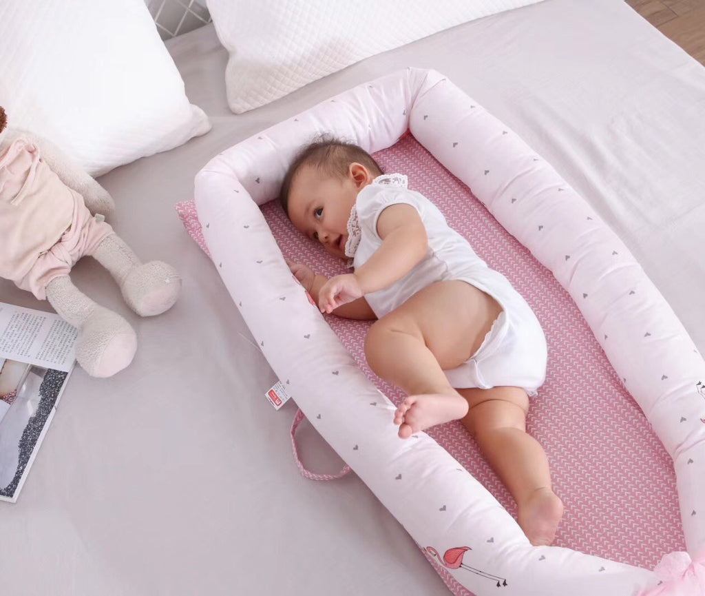 Portable Anti-Fright Bed for Newborns