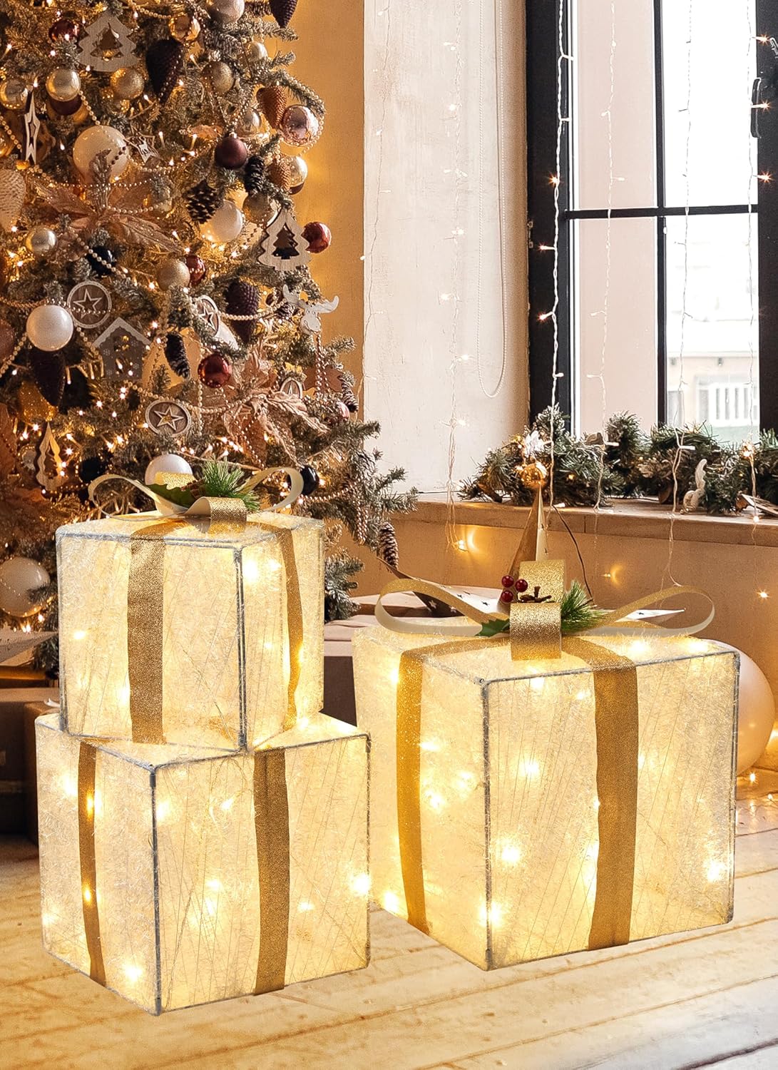 Christmas Gift Box Three-piece Set