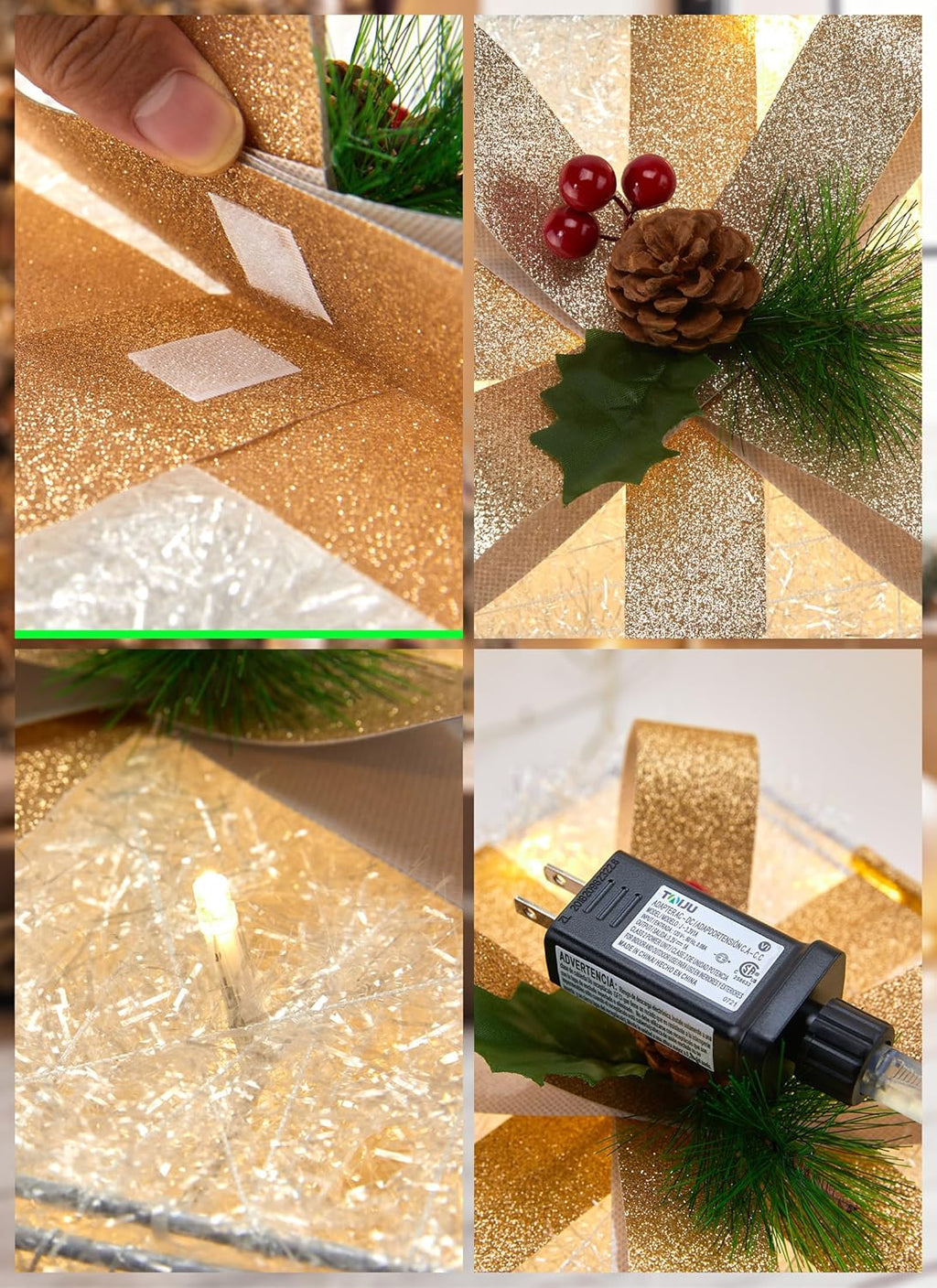 Christmas Gift Box Three-piece Set