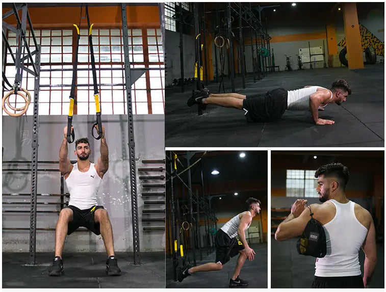 Suspension Training Straps for Multi-Functional Workouts