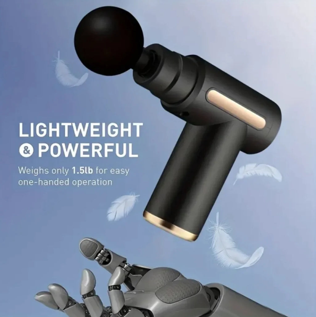 Mini USB Fascia Gun – Portable Muscle Massager