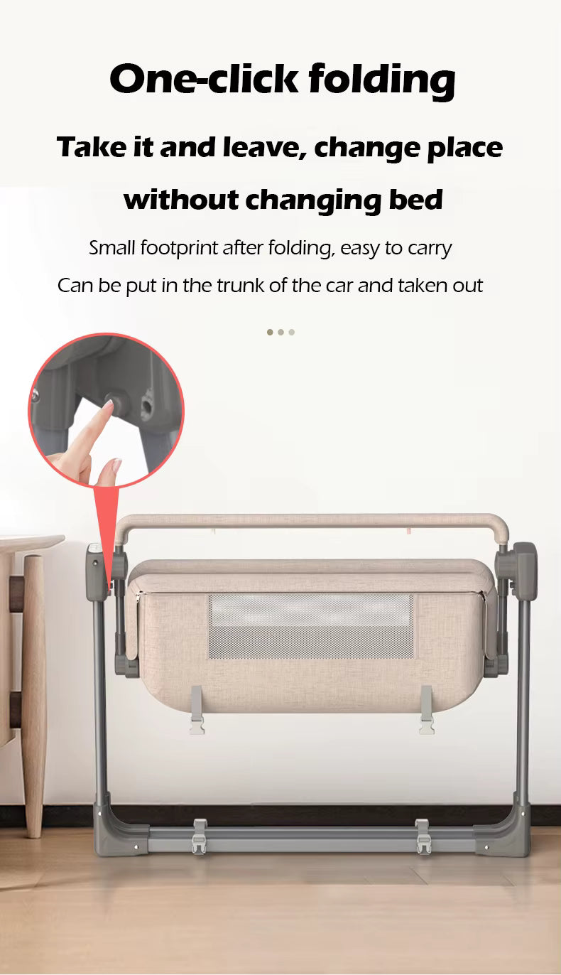 Intelligent Electric Cradle for Infants with Multiple Functions