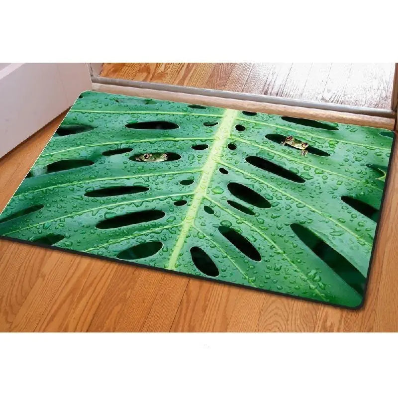 3D Printed Fun Sunflower Floor Mat for Home Use
