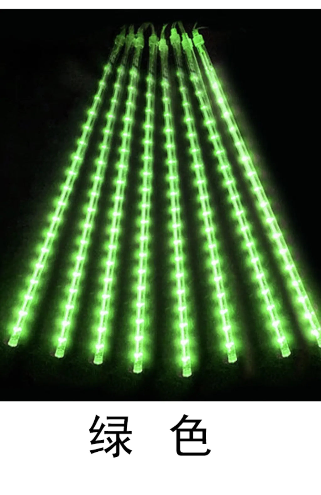 LED Meteor Shower String Lights for Outdoor Decor