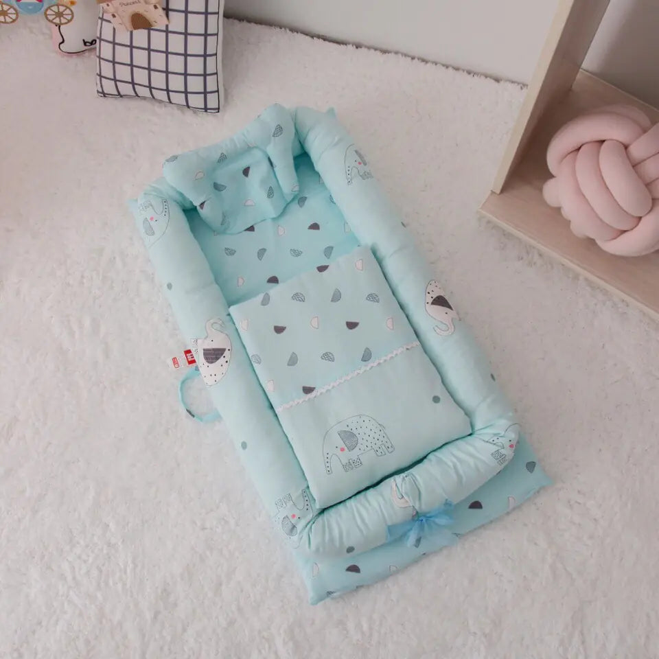 Portable Anti-Fright Bed for Newborns