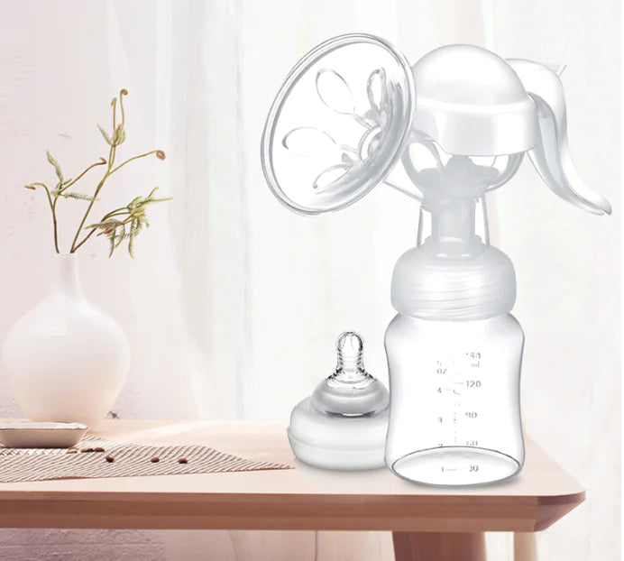 Manual Breast Pump and Milk Collector for Mothers