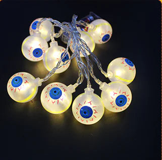 LED Pumpkin Lantern String Lights for Halloween Decor
