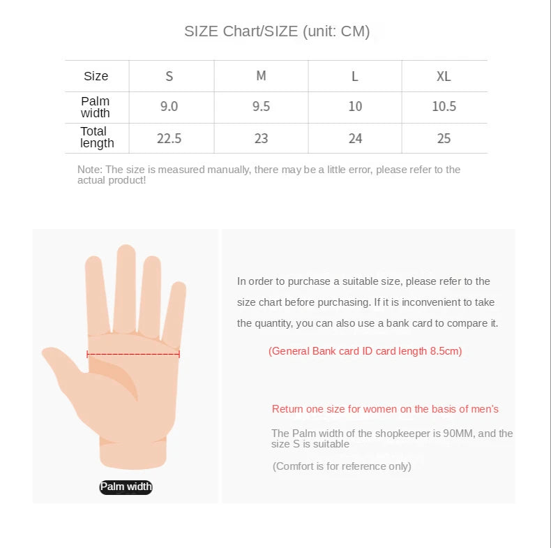 All-Finger Outdoor Sports Gloves for Winter Activities