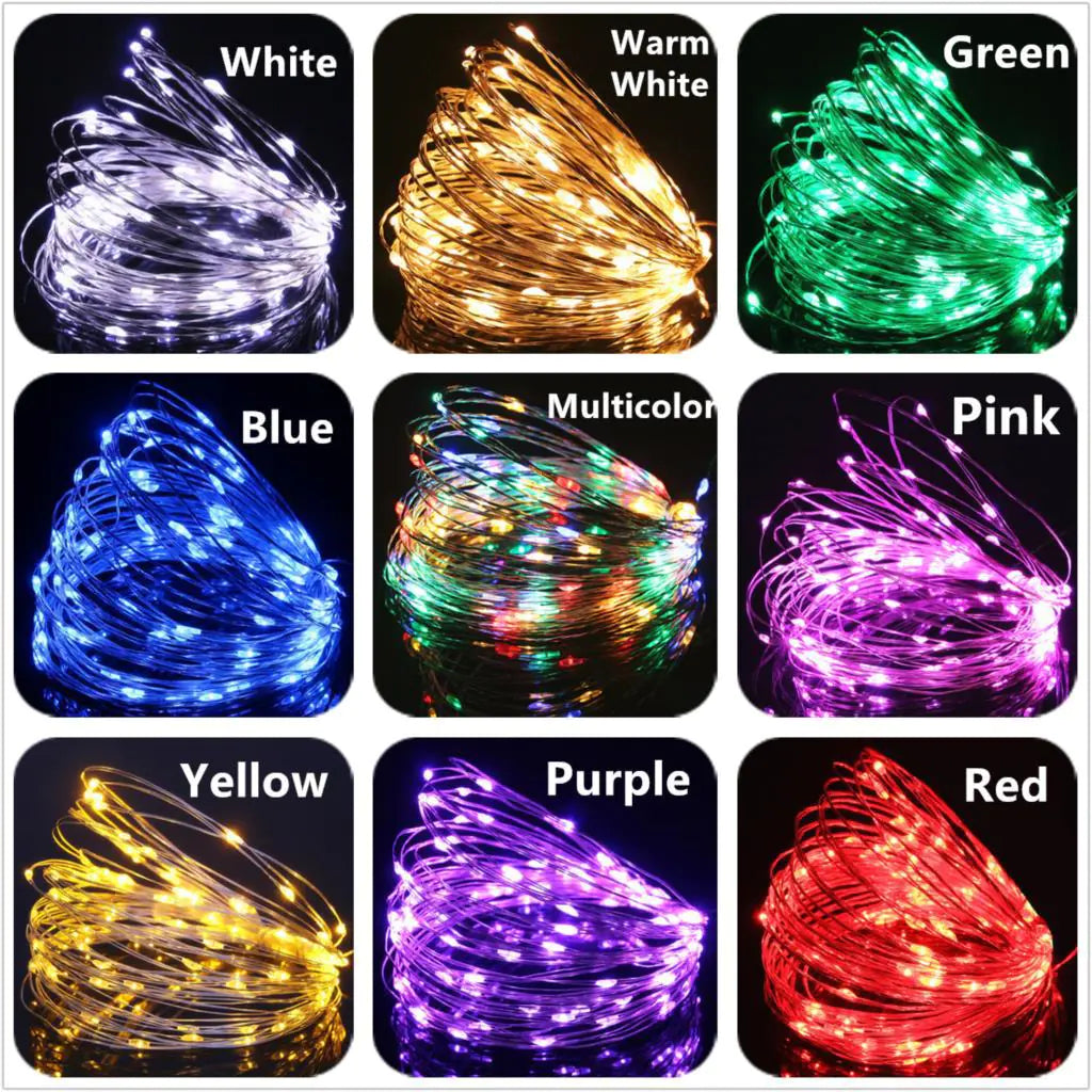 USB Powered LED String Lights for Outdoor Decoration