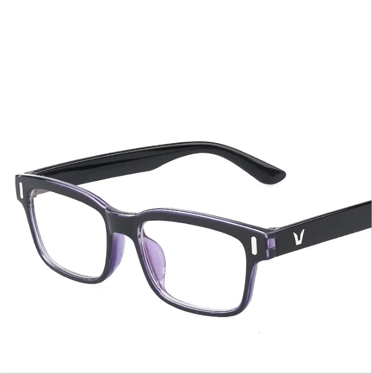 Retro Anti-Blue Light Glasses with Clear Lenses