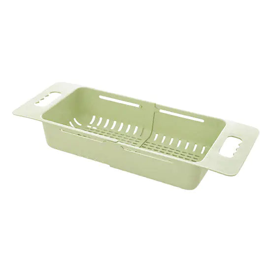 Expandable Sink Drain Rack for Kitchen Storage