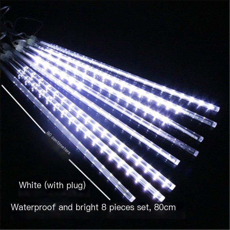 LED Meteor Shower String Lights for Outdoor Decor
