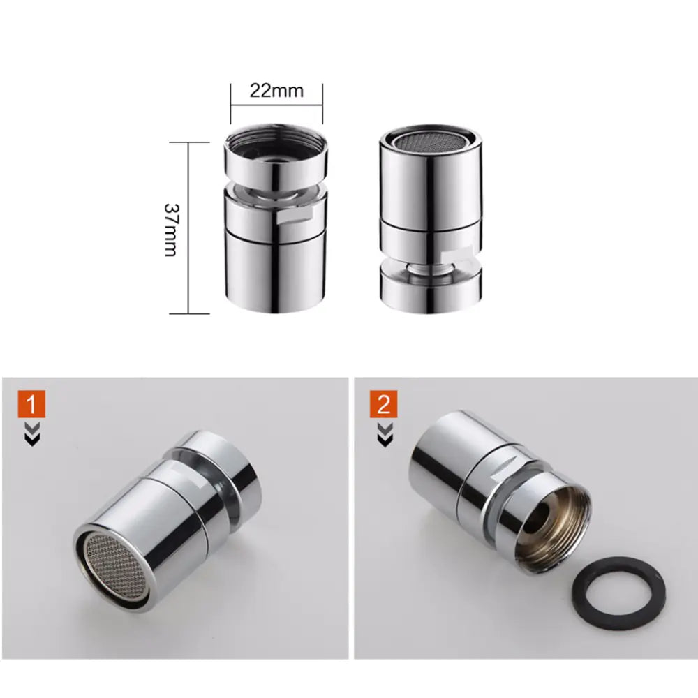 Copper Faucet Aerator with Splash-Proof Design