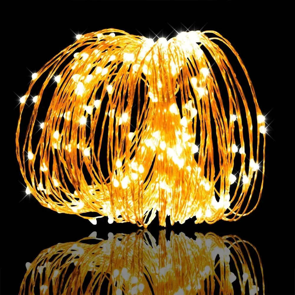 LED Copper Wire String Lights for Room Decoration