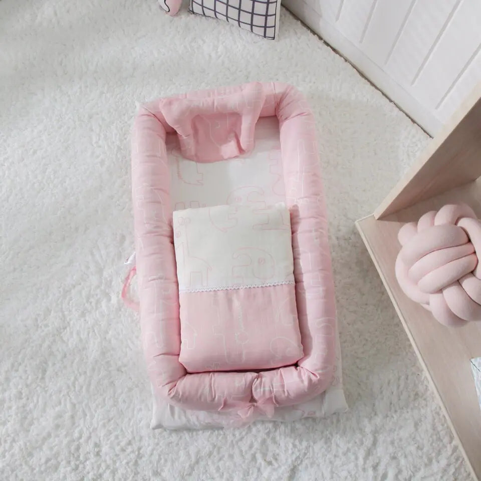 Portable Anti-Fright Bed for Newborns