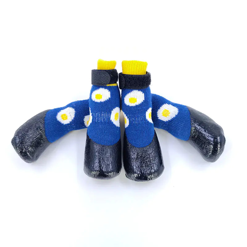 Dog Socks - Soft Soled Scratch-Proof Waterproof Footwear