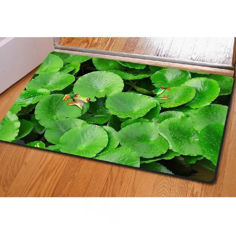 3D Printed Fun Sunflower Floor Mat for Home Use