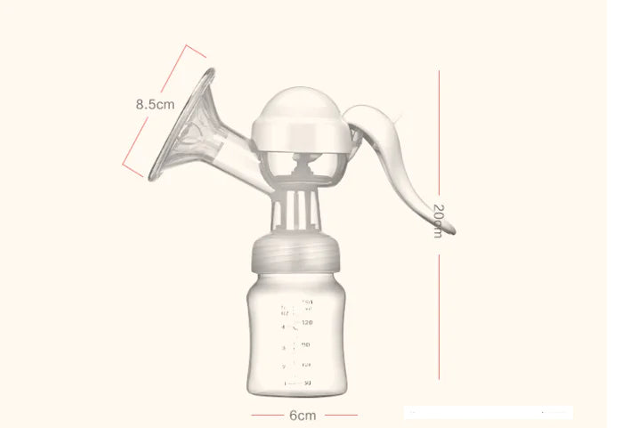 Manual Breast Pump and Milk Collector for Mothers