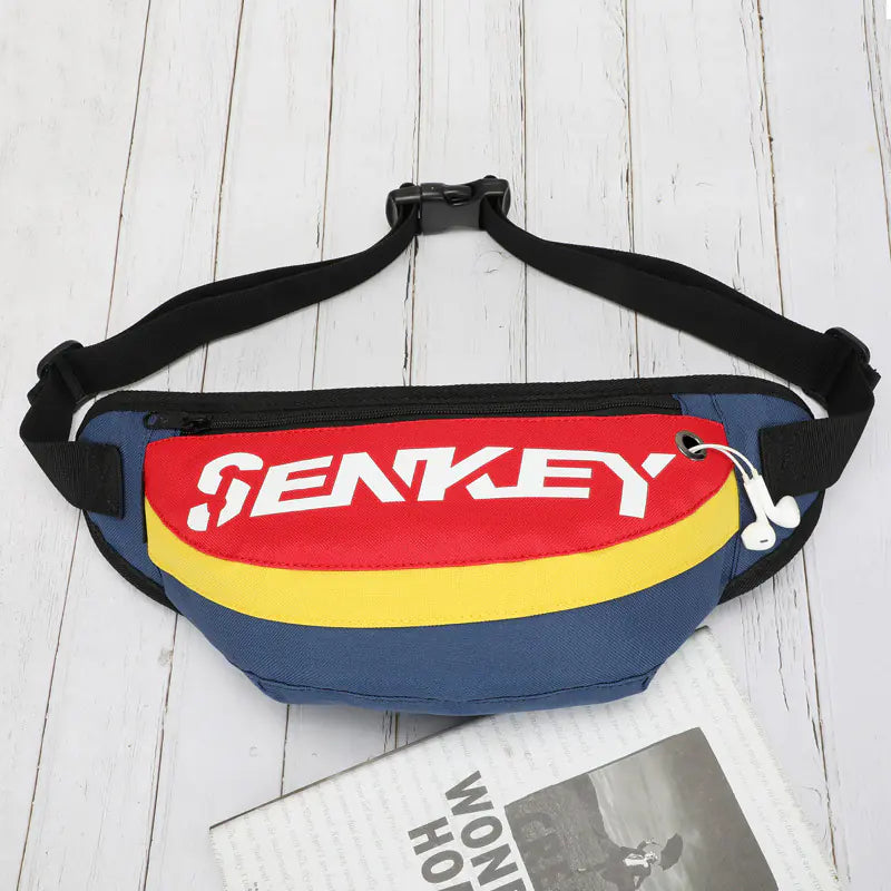 Custom Logo Oxford Cloth Waist Bag for Men