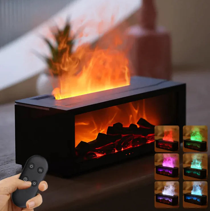 Flame Humidifier 3D Flame Fireplace Machine